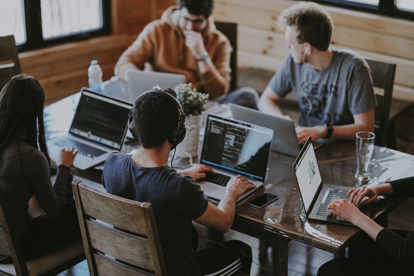 Diverse professional team